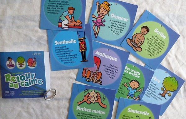 Cartons du retour au calme : travailler le comportement