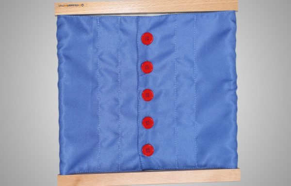 Cadre habillage Montessori : motricité fine