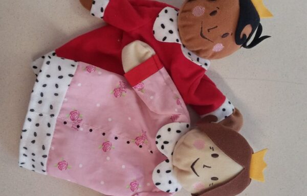 Marionnettes prince et princesse