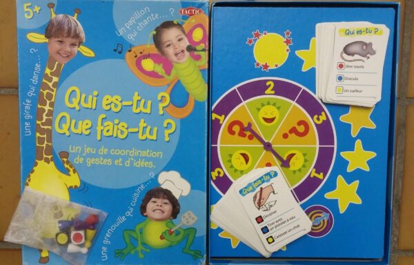 Qui es-tu ? Que fais-tu ? : jeux de mimes